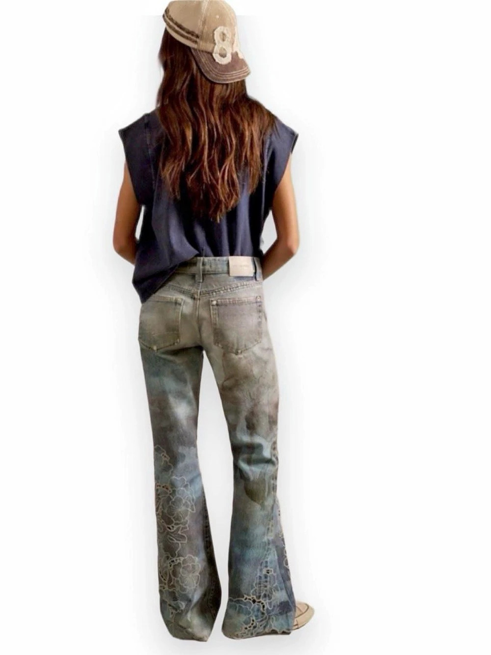 WE THE FREE - WEST COAST RELAXED FLARE - ILLUSIONS & CUTWORK - Picture 2 of 8